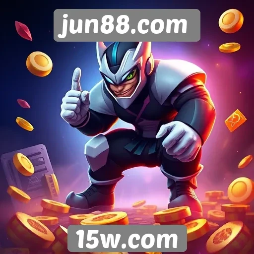 Jogos em destaque no portal jun88.com
